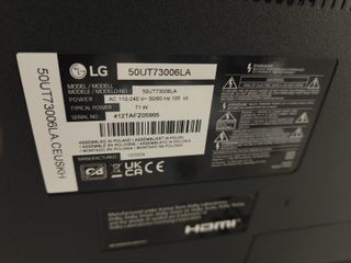 💰 - LG Smart TV 50 pulgadas 4K UHD