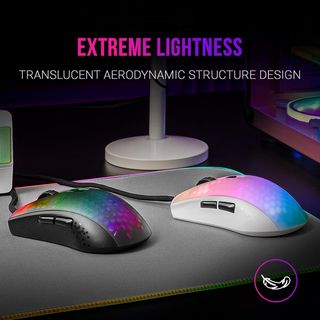 ✨ - Mars Gaming ratón gaming ligero RGB