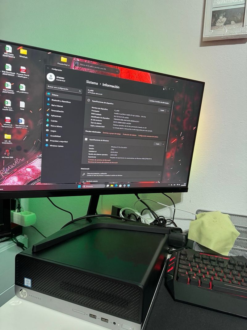 HP ProDesk Ordenador de Sobremesa. PC Torre. afbeelding 2