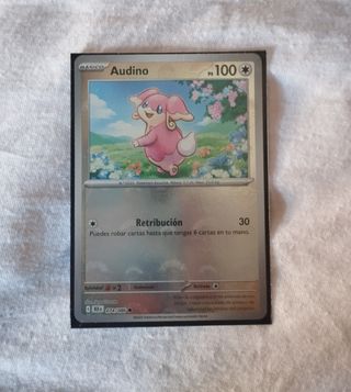Carta Pokémon Audino