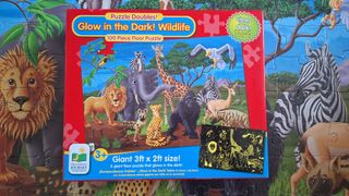 Puzzle 100 Piezas Wildlife Glow in the Dark