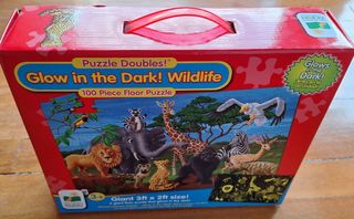 Puzzle 100 Piezas Wildlife Glow in the Dark