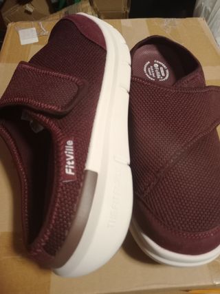 Zapatillas FitVille Moradas Diabéticas