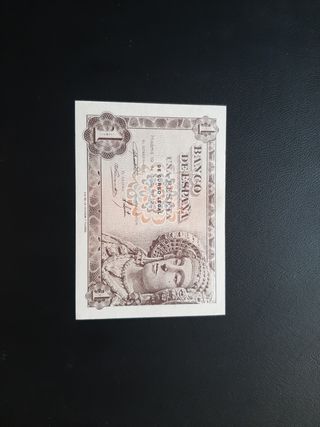 BILLETE DE 1 PESETA DE 1948
