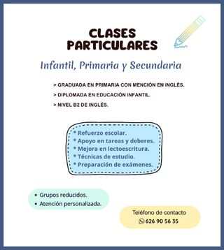 Clases Particulares en Sanlúcar de Barrameda 