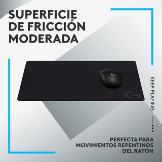 ✨ - Logitech alfombrilla ratón gaming antideslizan