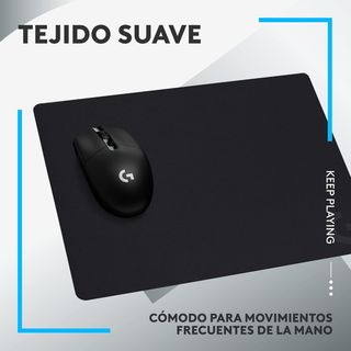 ✨ - Logitech alfombrilla ratón gaming antideslizan