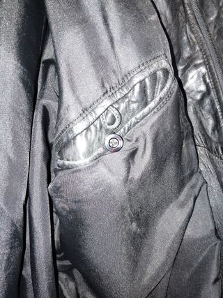 Chaqueta de Piel Evolution Negra
