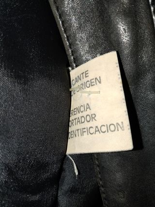 Chaqueta de Piel Evolution Negra