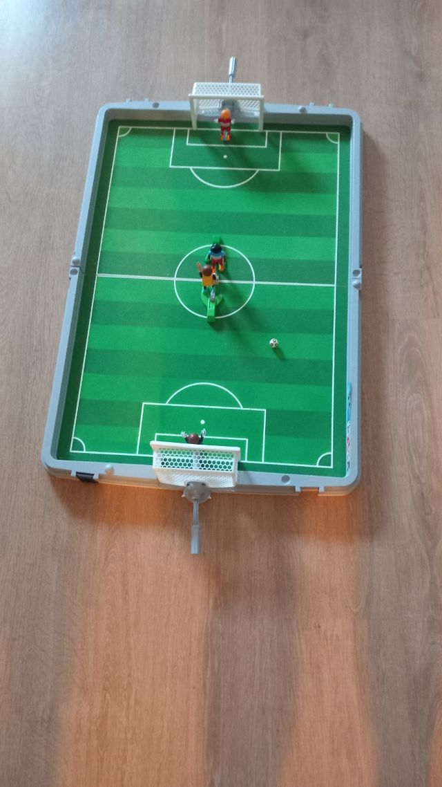 Futbolín Playmobil