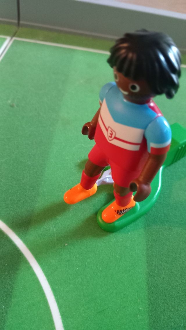 Futbolín Playmobil