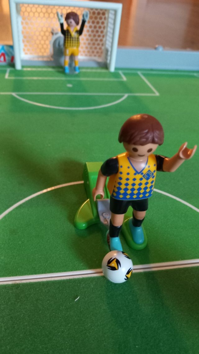 Futbolín Playmobil