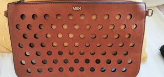Cartera Bolso de mano MSK con perforaciones