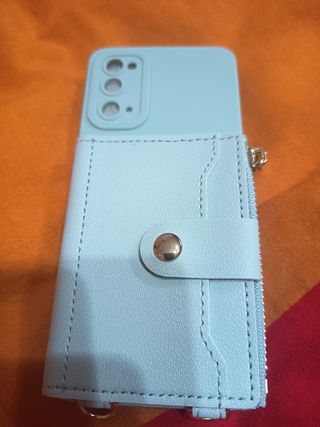 Funda Samsung Galaxi S20 con Tarjetero y Correa