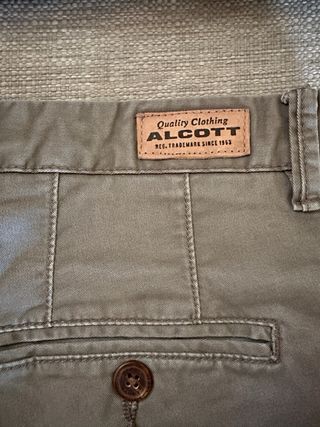 Pantaloni Alcott Verde Oliva