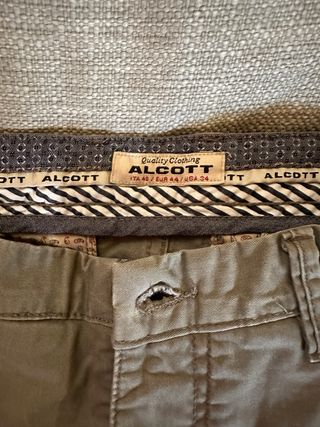 Pantaloni Alcott Verde Oliva