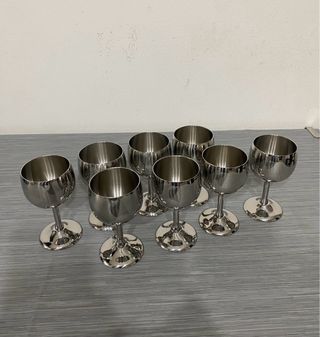Set 4 Calici Acciaio Inox IMCO