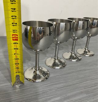 Set 4 Calici Acciaio Inox IMCO