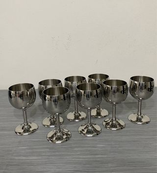 Set 4 Calici Acciaio Inox IMCO