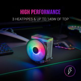 ✨ - Mars Gaming disipador CPU perfil bajo RGB