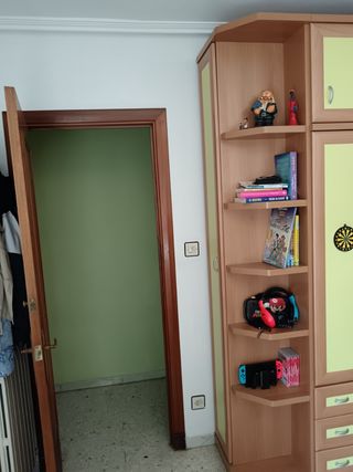 Mueble juvenil zapatero esquinero