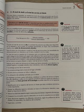 Libro "Técnicas de almacén" CFGM Comercio y Mkt