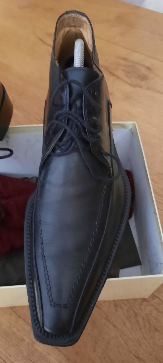 Scarpe uomo vera pelle nere 43