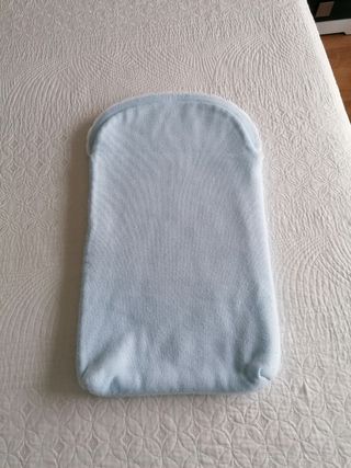 Saco de punto bebé azul Pipos