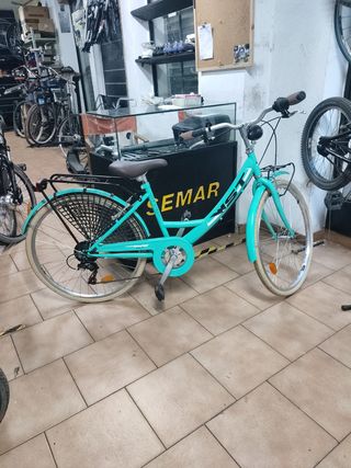 Bicicleta Paseo WST Azul