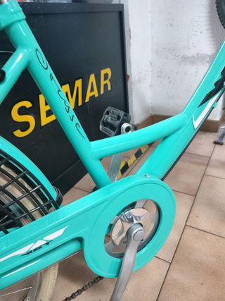 Bicicleta Paseo WST Azul