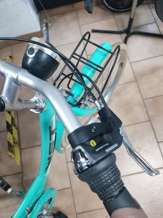 Bicicleta Paseo WST Azul