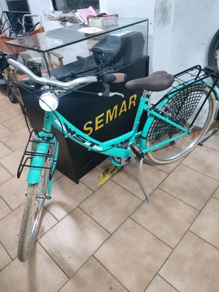 Bicicleta Paseo WST Azul