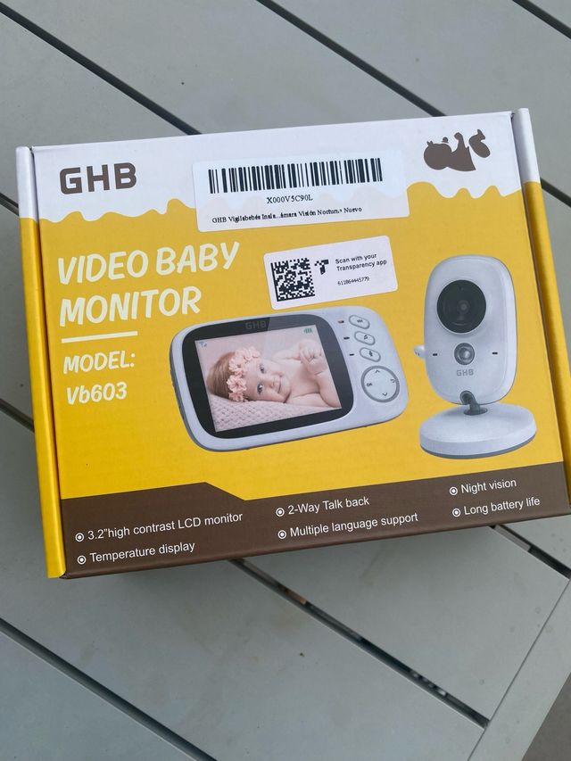 Monitor Bebé GHB VB603 con Visión Nocturna