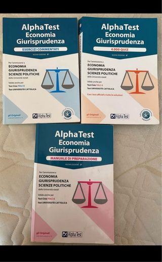 alpha test economia giurisprudenza