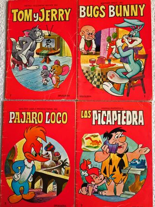 4 COMIC COLECCIÓN "LLUVIA DE ESTRELLAS" AÑO 1971