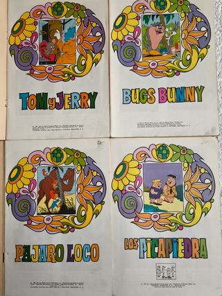 4 COMIC COLECCIÓN "LLUVIA DE ESTRELLAS" AÑO 1971