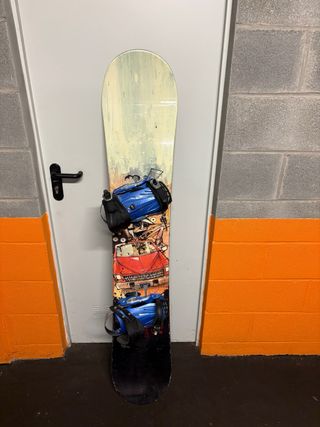 Tabla Snowboard Fórum Peter Line Pro Model + Drake