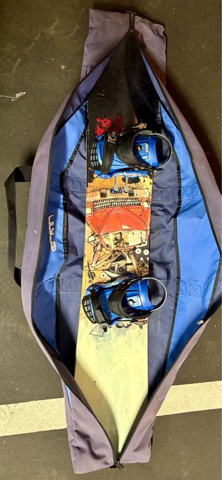 Tabla Snowboard Fórum Peter Line Pro Model + Drake