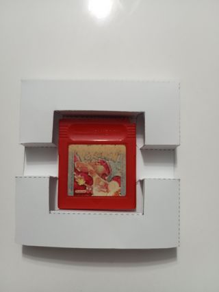 Pokémon Rojo Game Boy Nintendo RPG