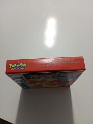 Pokémon Rojo Game Boy Nintendo RPG