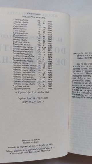 El Ingenioso Hidalgo Don Quijote De La Mancha