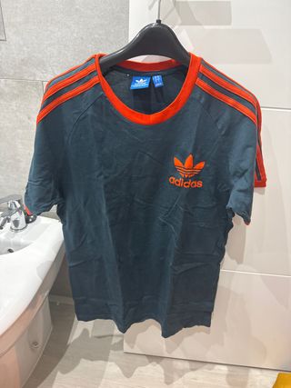 Camiseta Adidas Talla TT Verde Azul