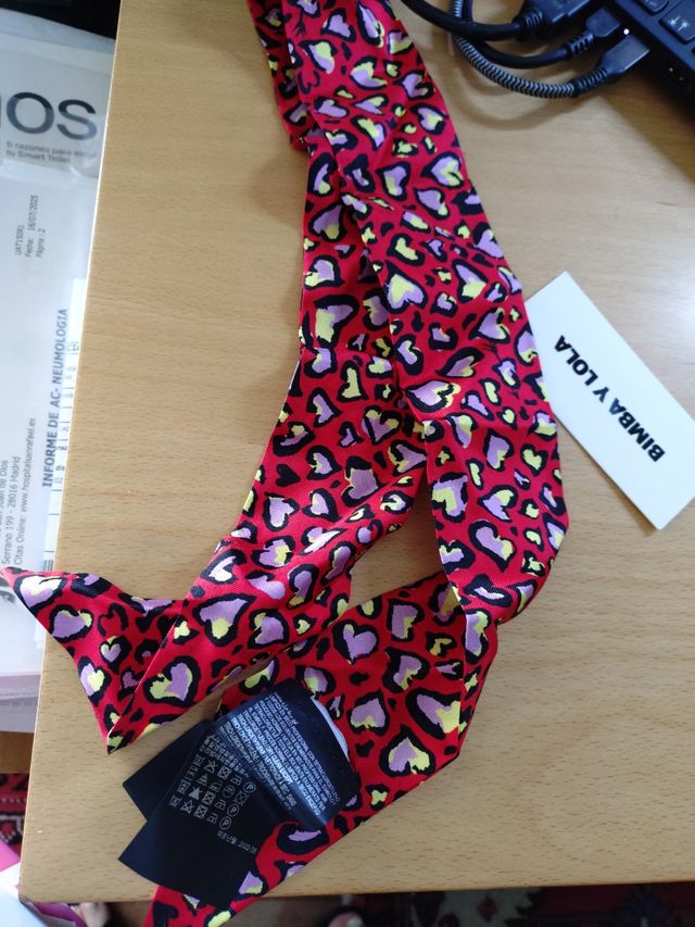 Pañuelo Bimba y Lola estampado corazón