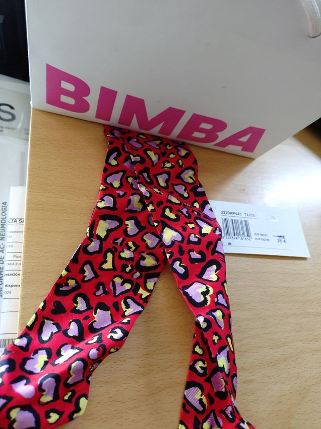 Pañuelo Bimba y Lola estampado corazón
