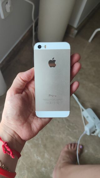 iPhone 5 Blanco/dorado
