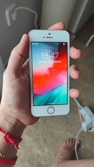 iPhone 5 Blanco/dorado