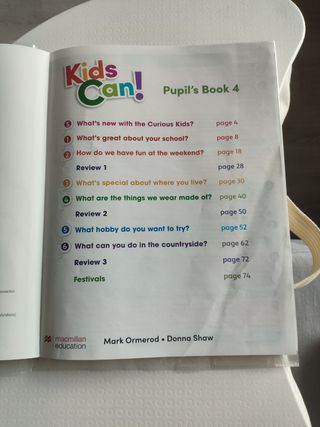 KIDS CAN! 4 Pupil's Book: libro de texto de ing...