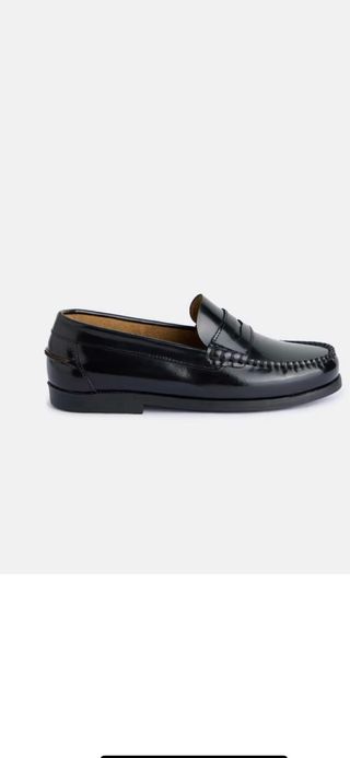 Mocasines SILBON Negros para teen/niño. Talla 38