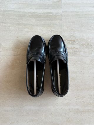 Mocasines SILBON Negros para teen/niño. Talla 38