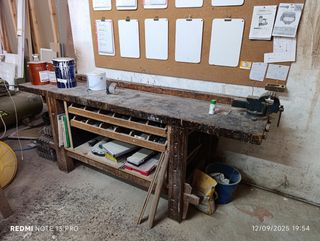 Banco de carpintero robusto